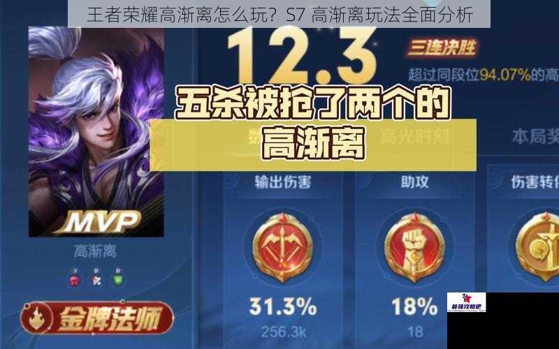 王者荣耀高渐离怎么玩？S7 高渐离玩法全面分析