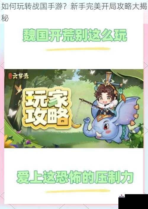 如何玩转战国手游？新手完美开局攻略大揭秘