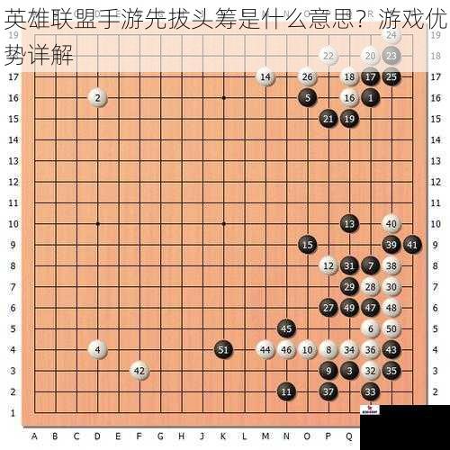 英雄联盟手游先拔头筹是什么意思？游戏优势详解