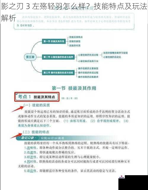 影之刃 3 左殇轻羽怎么样？技能特点及玩法解析