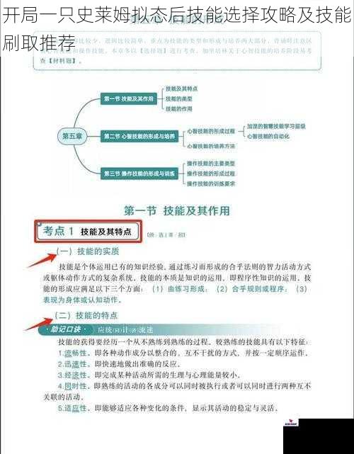 开局一只史莱姆拟态后技能选择攻略及技能刷取推荐