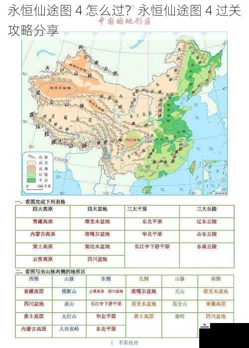 永恒仙途图 4 怎么过？永恒仙途图 4 过关攻略分享