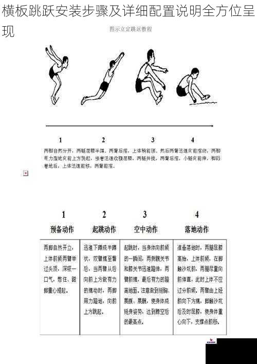 横板跳跃安装步骤及详细配置说明全方位呈现