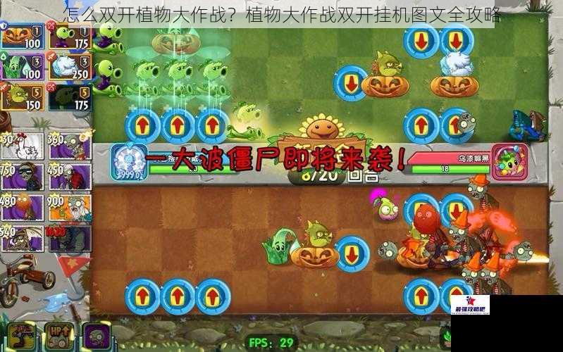 怎么双开植物大作战？植物大作战双开挂机图文全攻略